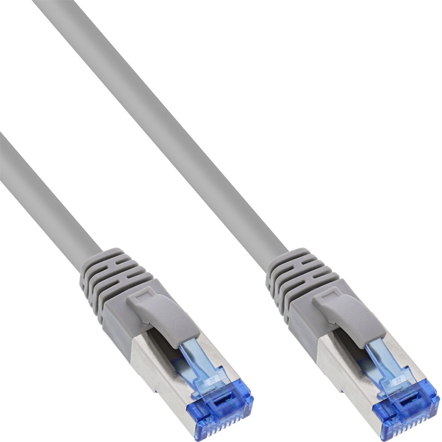 InLine Cavo di rete Grigio 1,5 m Cat6a S/FTP (S-STP) RJ-45