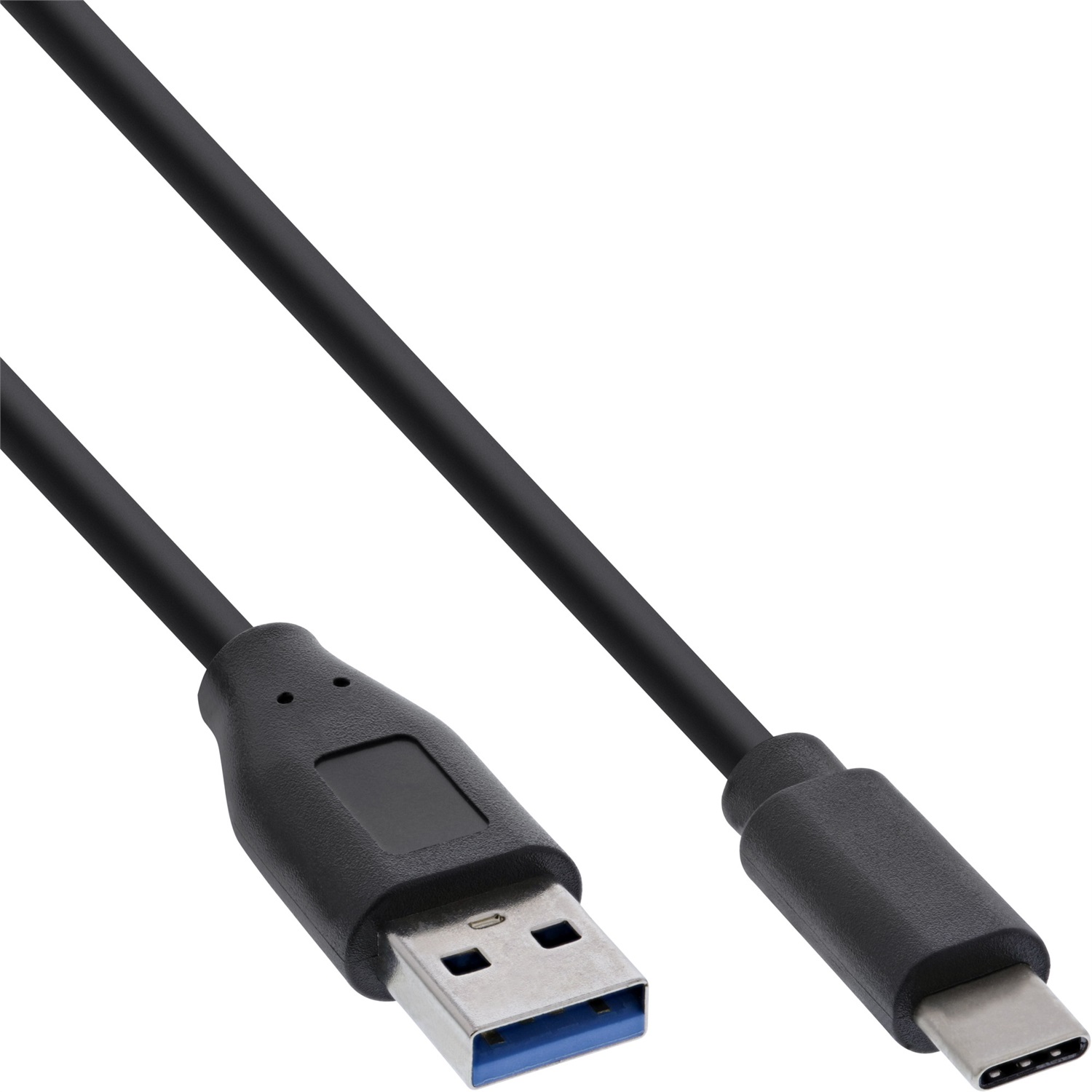 InLine Cavo Bulk-Pack 40pz USB 3.2 Gen 2, da USB Type-C a USB Tipo A, 2m, Nero, 5 Gbit/s