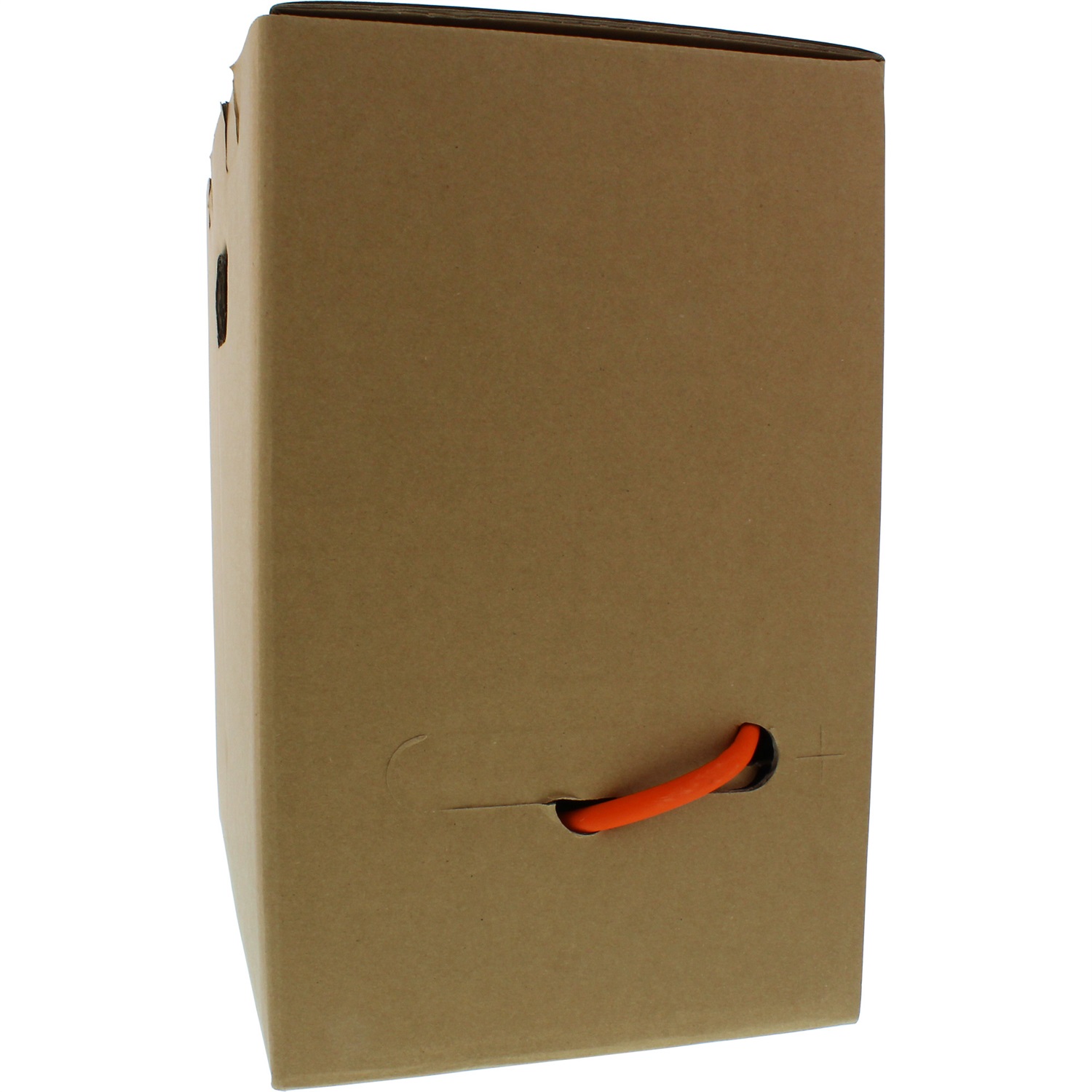 InLine Cavo di installazione Cat.7a S/FTP (PiMF) 4x2x0,58 AWG23 1200MHz 100m B2ca Arancione