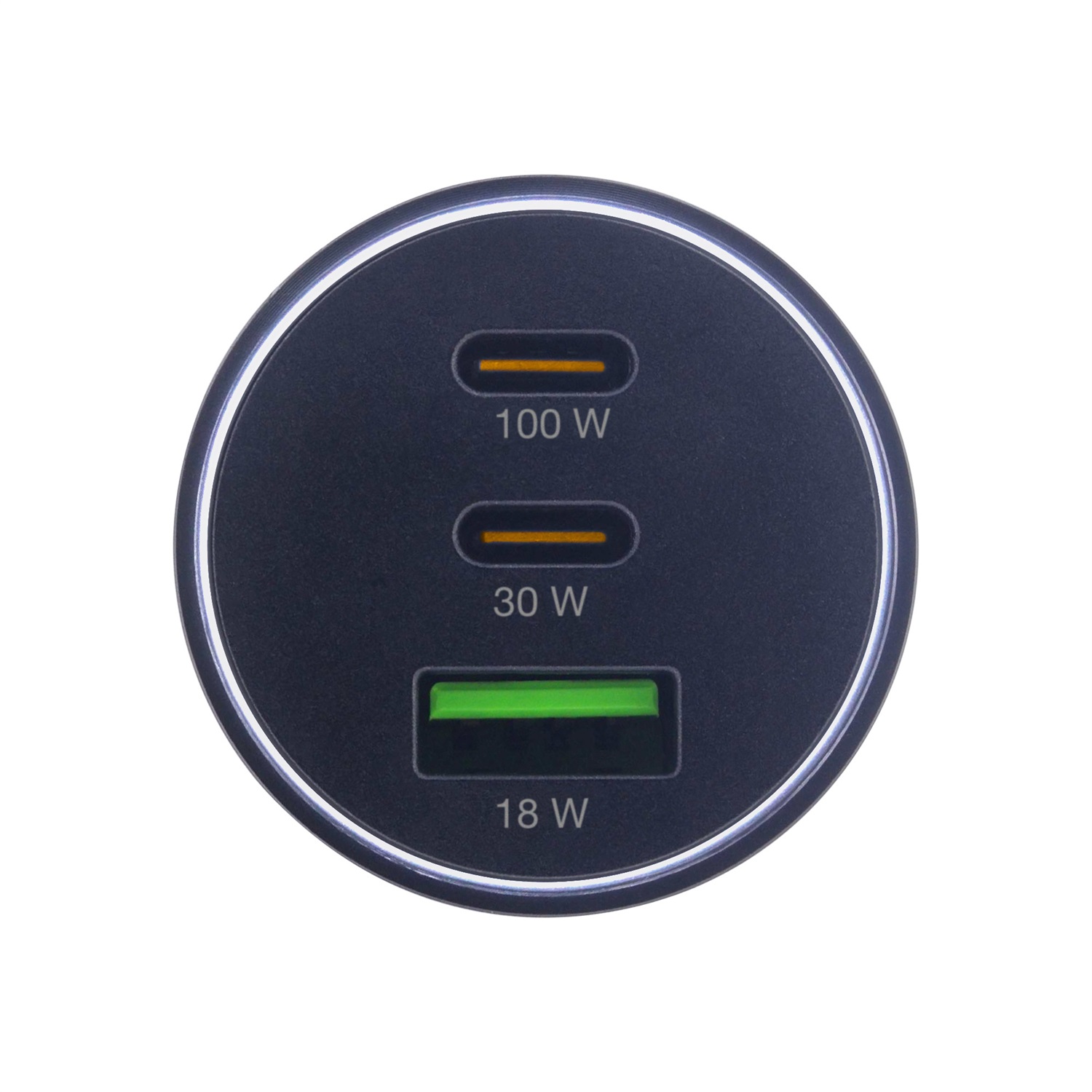 InLine Adattatore di alimentazione per auto Power Delivery - 2x USB-C 1x QC USB-A - 20 V - Nero