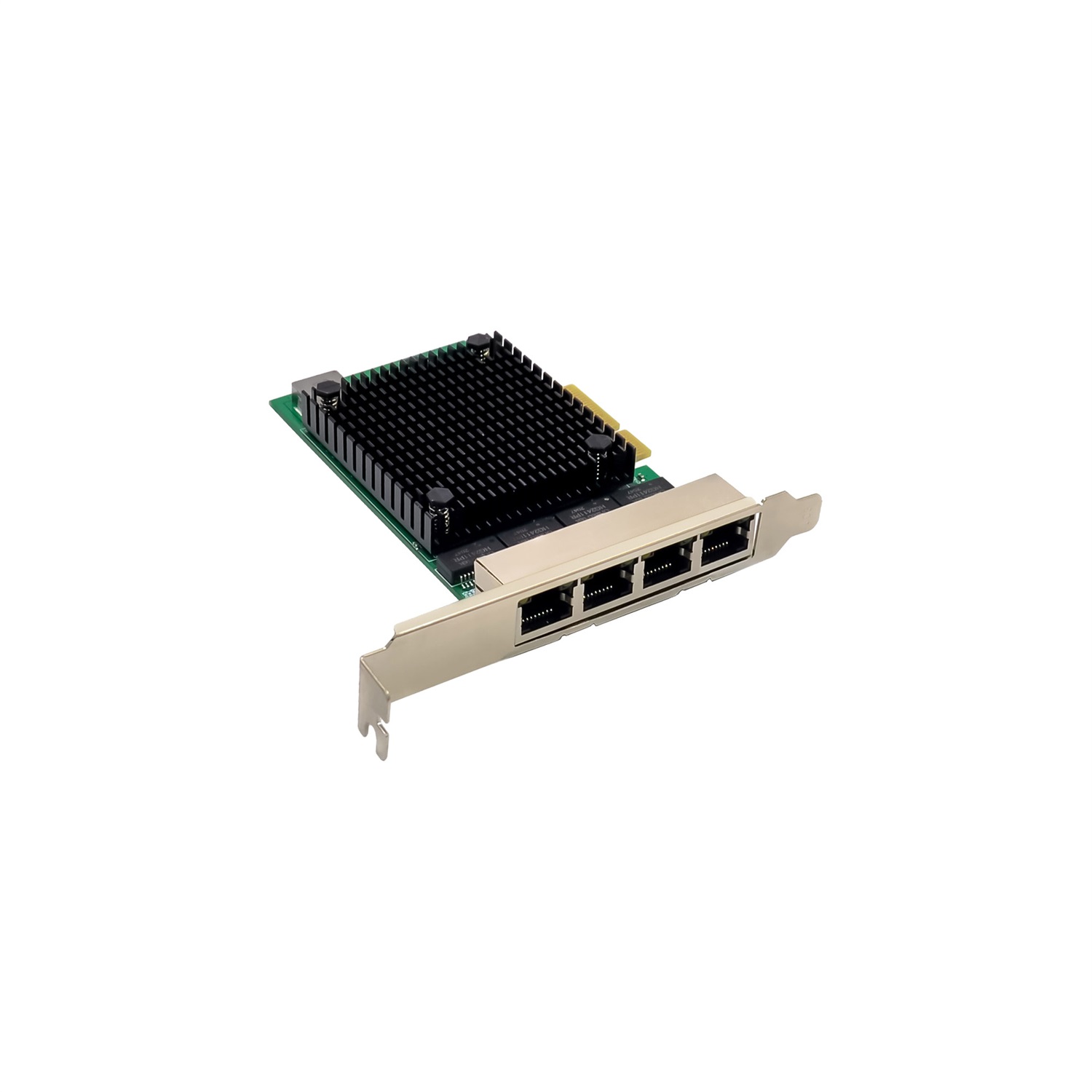 InLine Scheda di rete Quad Gigabit 4x RJ45 2,5Gb/s PCIe x4