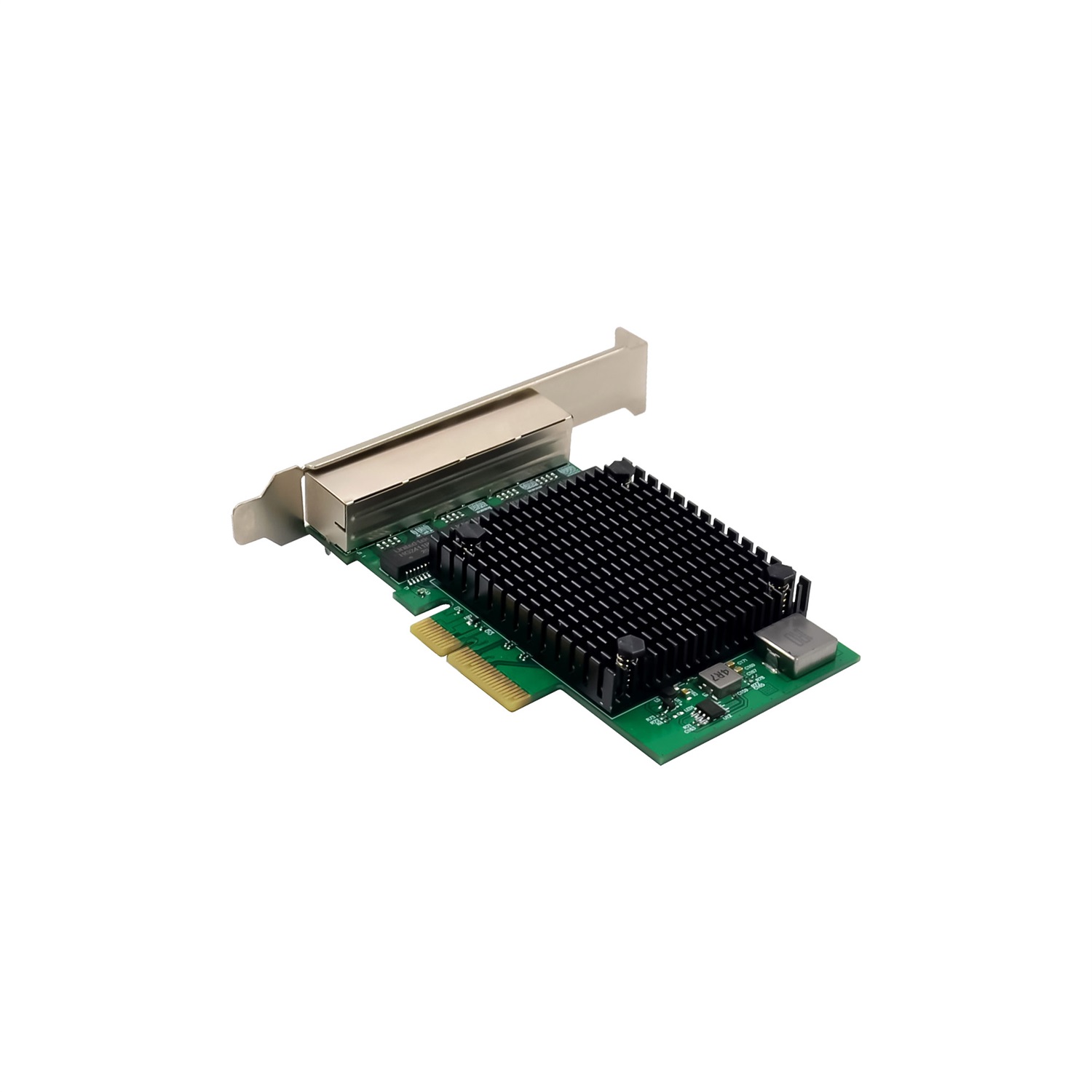 InLine Scheda di rete Quad Gigabit 4x RJ45 2,5Gb/s PCIe x4