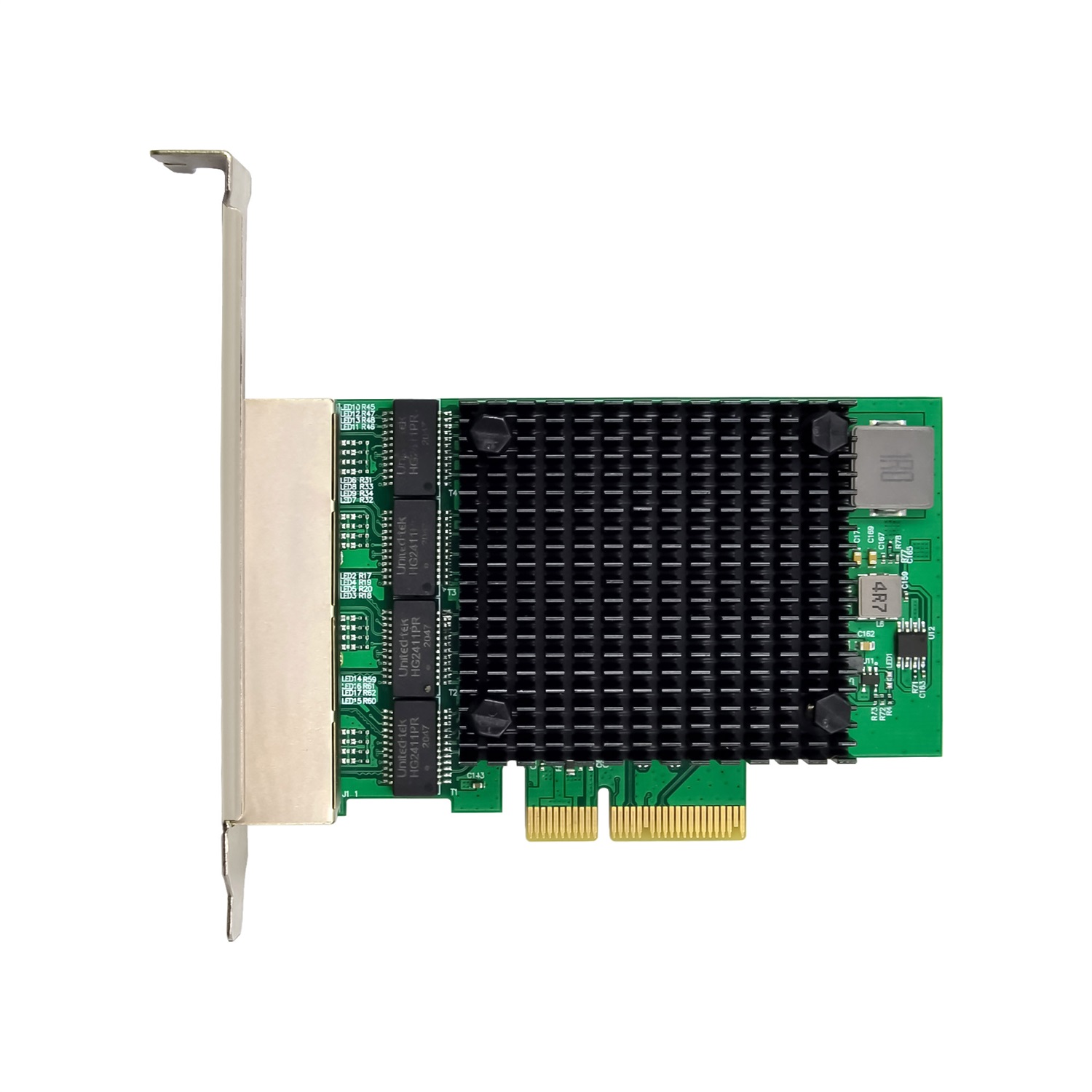 InLine Scheda di rete Quad Gigabit 4x RJ45 2,5Gb/s PCIe x4