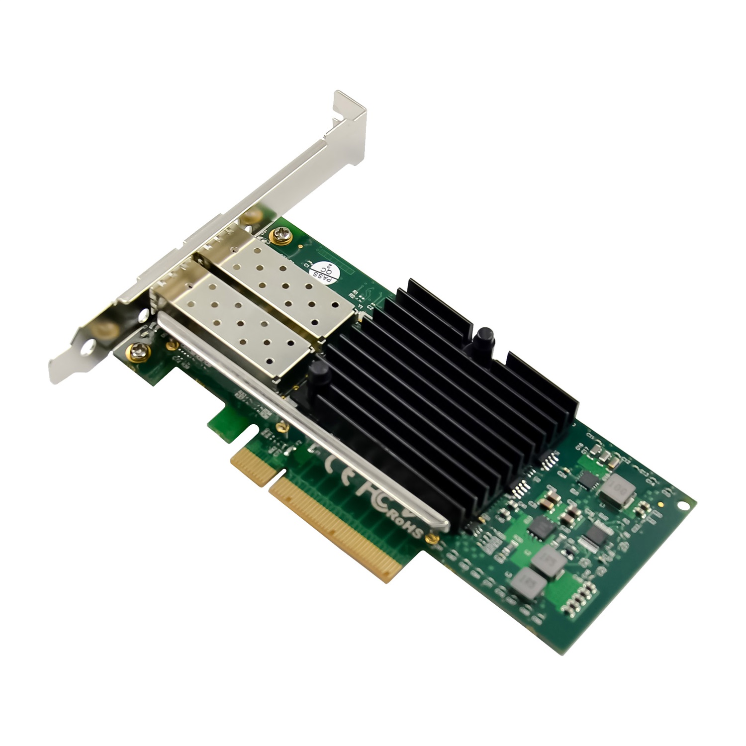 InLine Scheda di rete Dual 10 Gigabit con 2x SFP e interfaccia PCIe x8