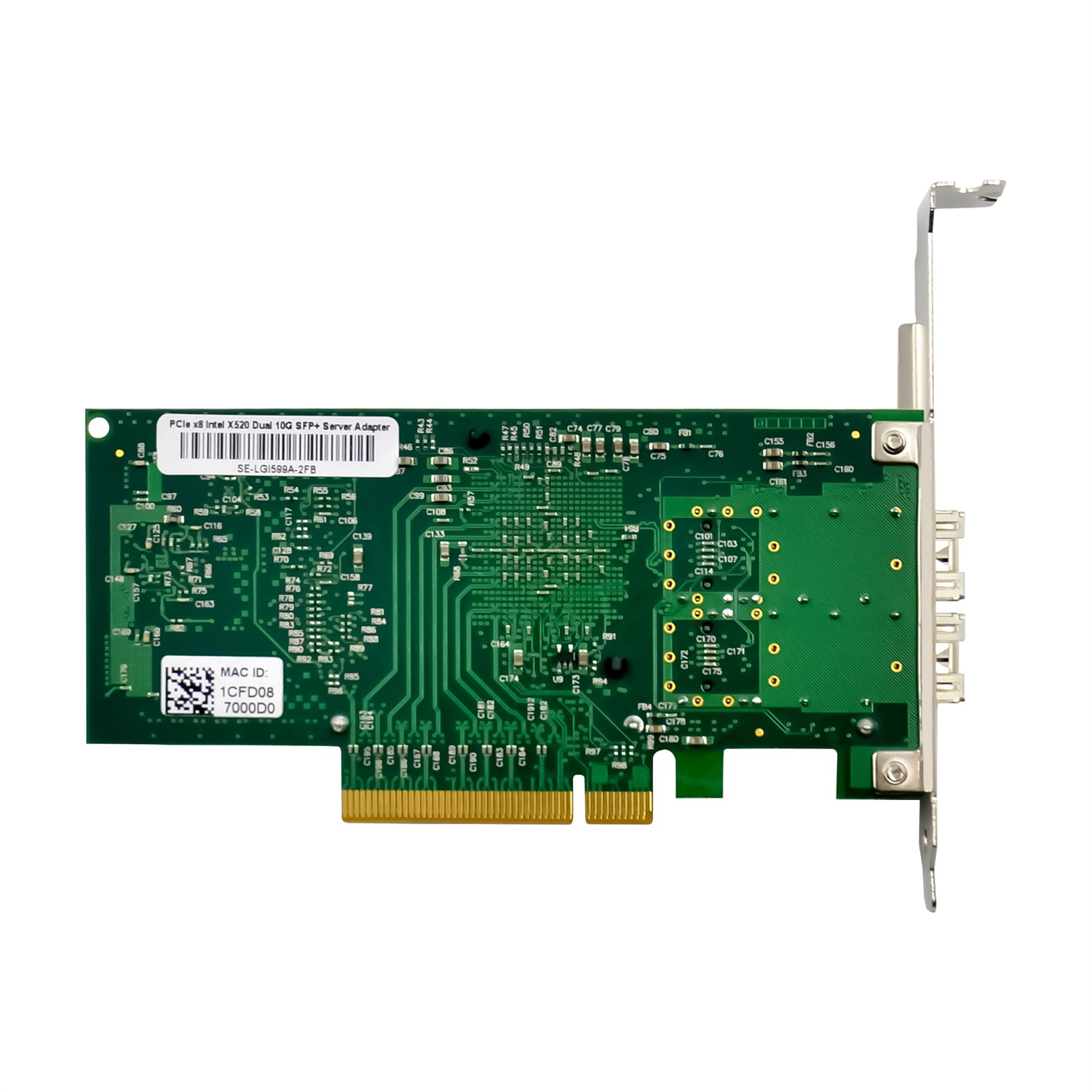 InLine Scheda di rete Dual 10 Gigabit con 2x SFP e interfaccia PCIe x8