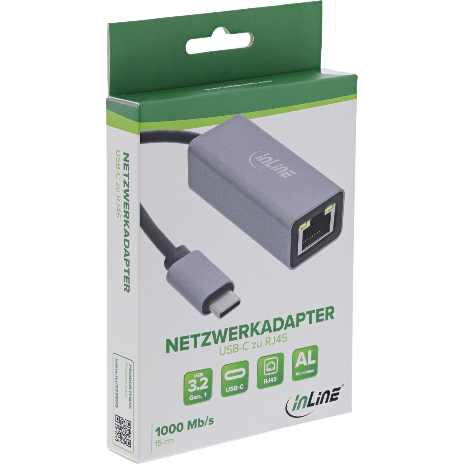 InLine 33380Q scheda di interfaccia e adattatore RJ-45
