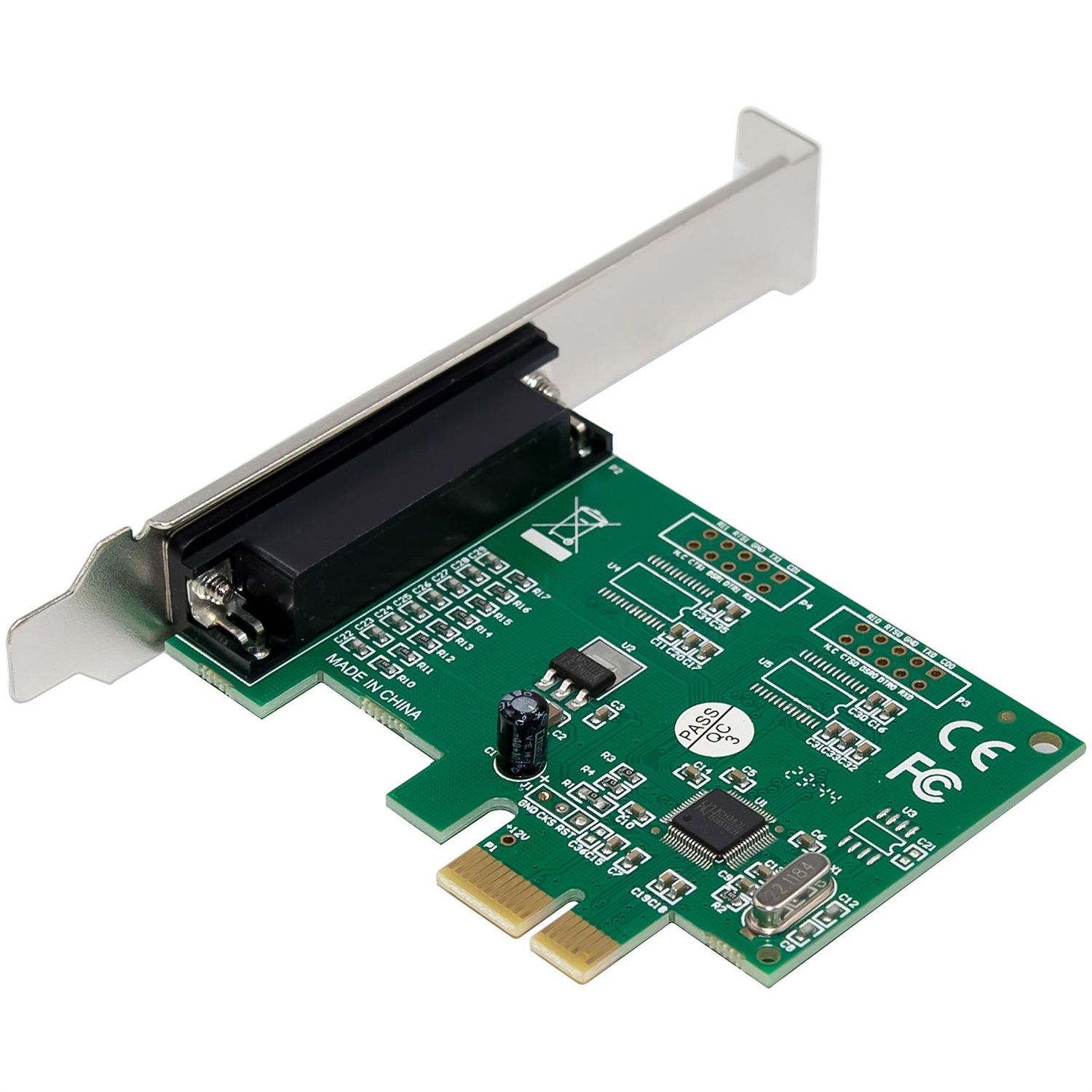 InLine® Scheda di interfaccia PCIe 76625E con porta parallela DB25 per stampanti e scanner