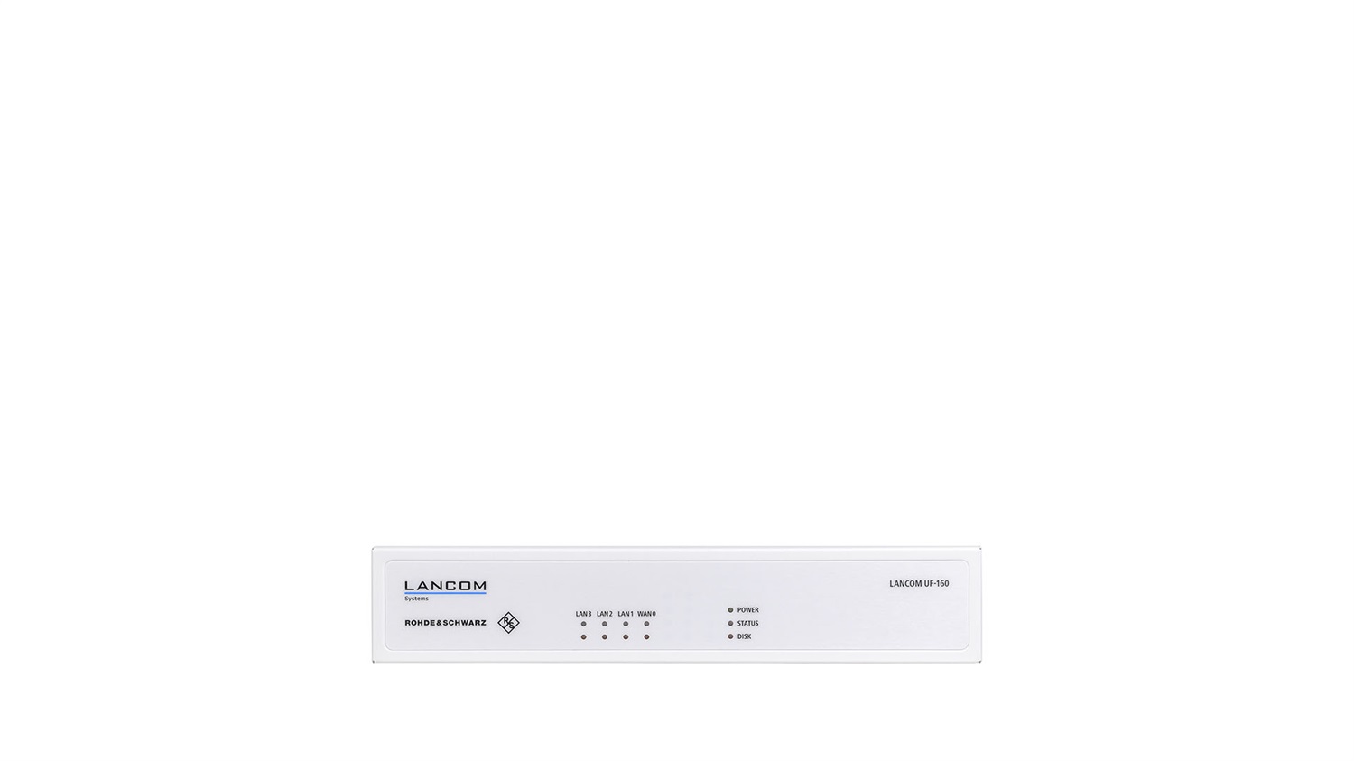 LANCOM R&S Unified Firewall UF-160 - Firewall Hardware Desktop 3,55 Gbit/s, 1,2 Gbit/s VPN IPSec, 750 Mbit/s IPS/IDS, IEEE 802.1Q