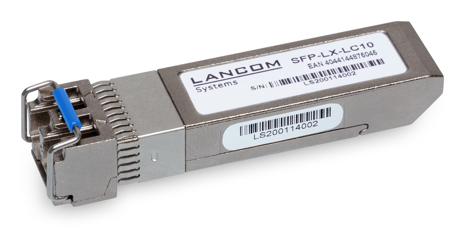 Lancom Systems SFP-LX-LC10 Modulo Ricetrasmettitore SFP Fibra Ottica 10000 Mbit/s LC 9/125 µm