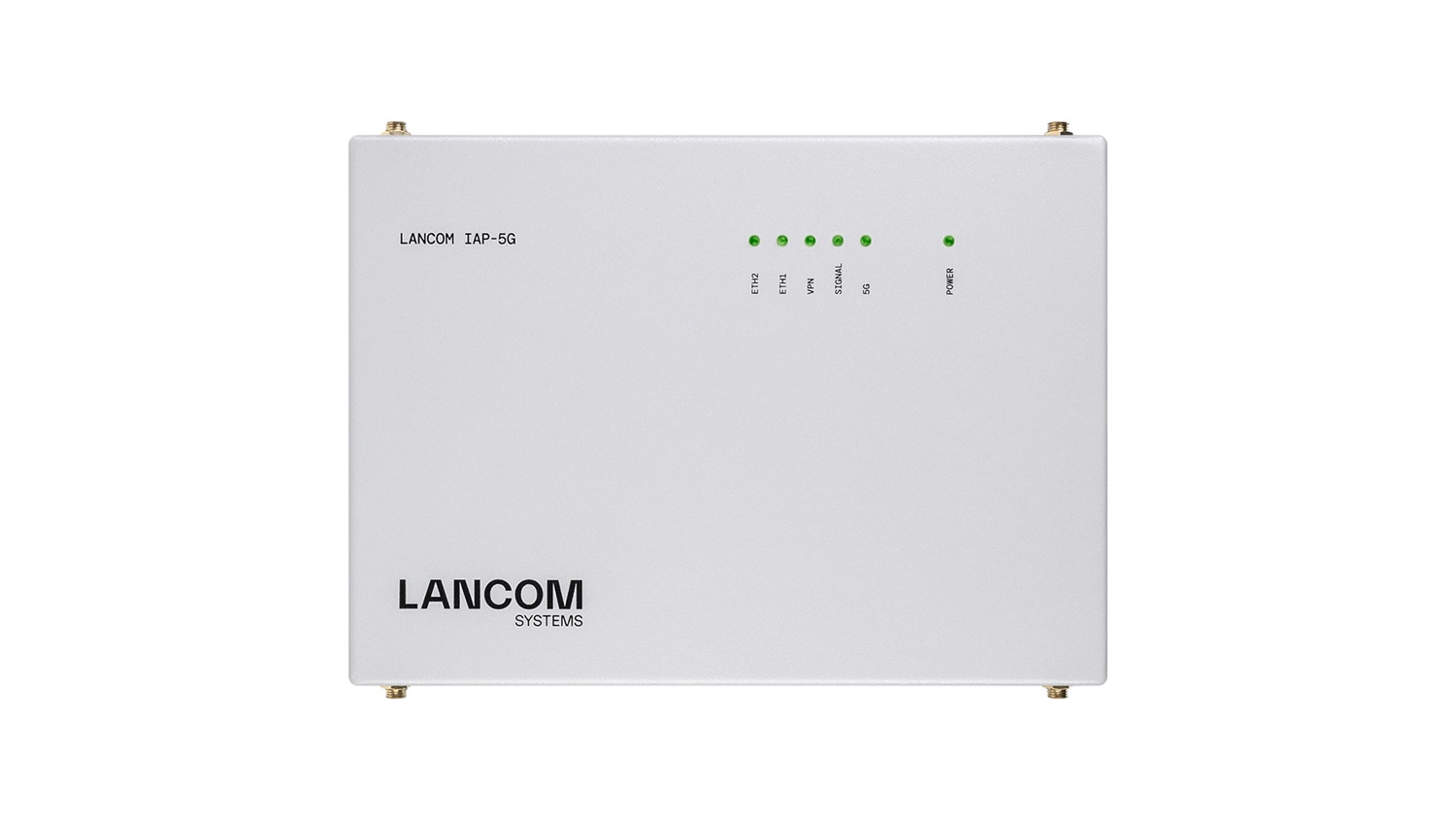 LANCOM IAP-5G (EU) Gateway/Controller Bianco, Metallo, IP50, Esterno, 10/100/1000 Mbit/s