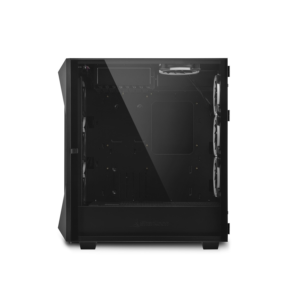 Sharkoon REV300 Full-Tower Case Nero con Vetro Temperato e Ventole RGB, 2x USB 3.0