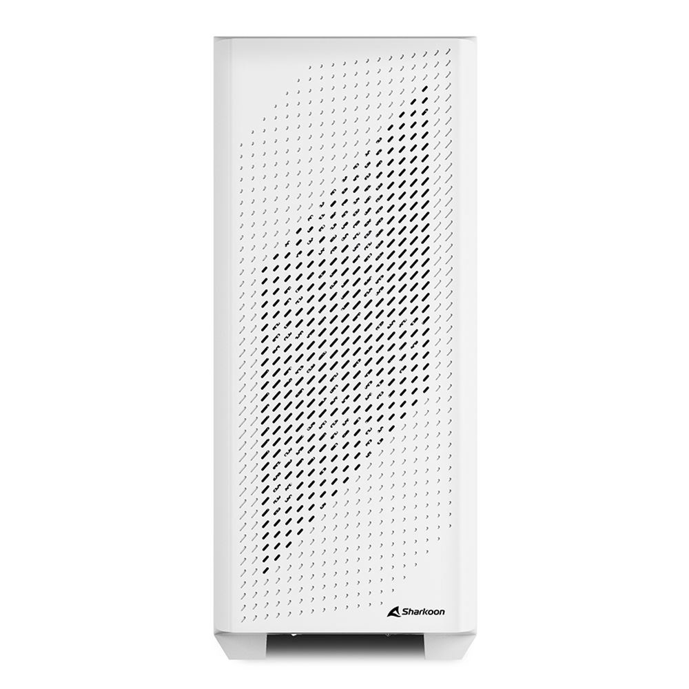 Sharkoon VS9 RGB Midi Tower ATX Bianco con Vetro Temperato e Ventole RGB