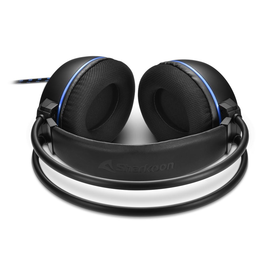 Sharkoon SKILLER SGH10 Auricolare Cablato Gaming Nero con Driver da 40 mm e Microfono Cristallino