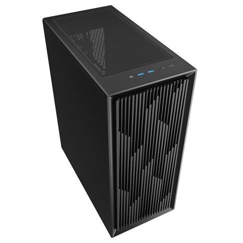 Sharkoon VK2 Full Tower Nero - Case PC ATX con 3 Ventole da 120 mm e Design Espandibile