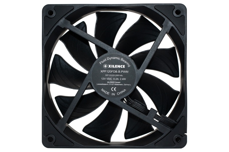 Xilence XPF120X.B.PWM Ventilatore 12 cm - 500-1500 Giri/min, 24 dB, Flusso d'aria 63,41 pdc/min