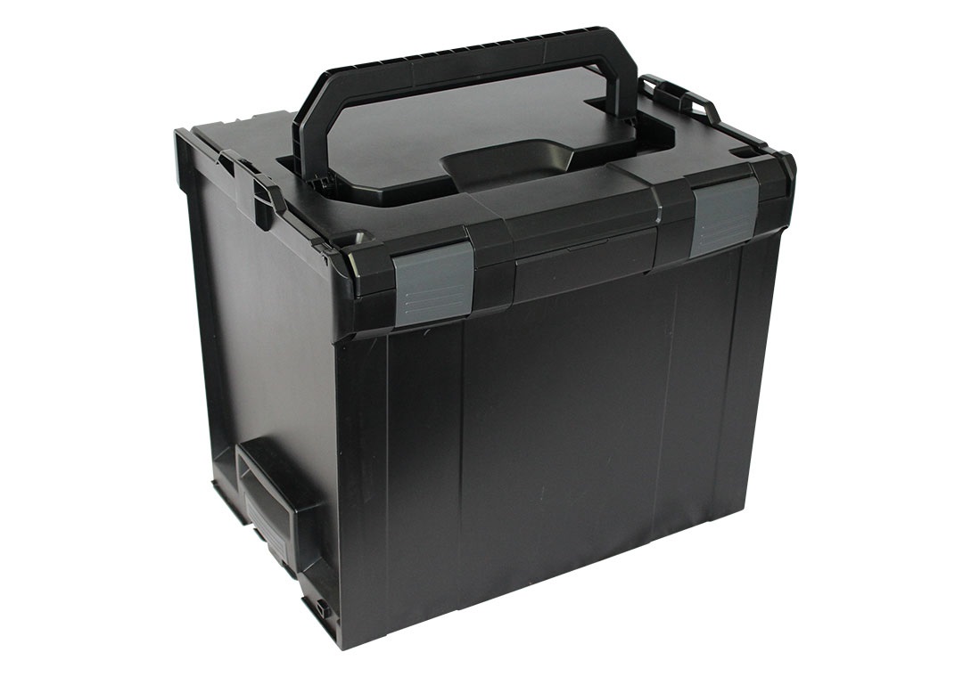 Sortimo L-BOXX Cassetta degli attrezzi 374 - Capacità 25 kg, Coperchio fino a 100 kg, A prova di spruzzi