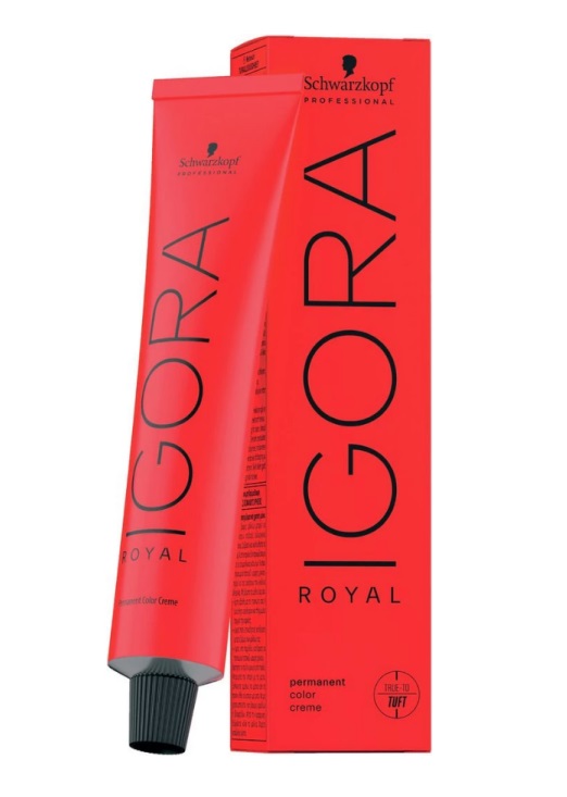 Schwarzkopf Professional Igora Royal 6-68 - Colorazione Permanente in Crema Biondo Scuro Cioccolato Rosso, 60 ml