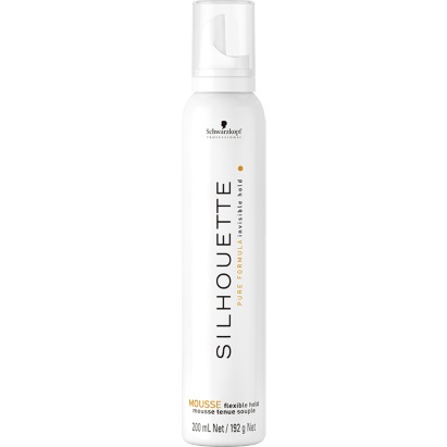 Schwarzkopf Silhouette Mousse a Tenuta Flessibile 200 ml - Brillantezza Naturale e Volume Elastico