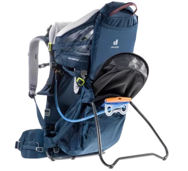 Deuter Kid Comfort Active Zaino Porta Bambino Leggero con Sistema di Ventilazione - 2680 g, Regolazione Lunghezza Schiena, Ampia Tasca in Rete