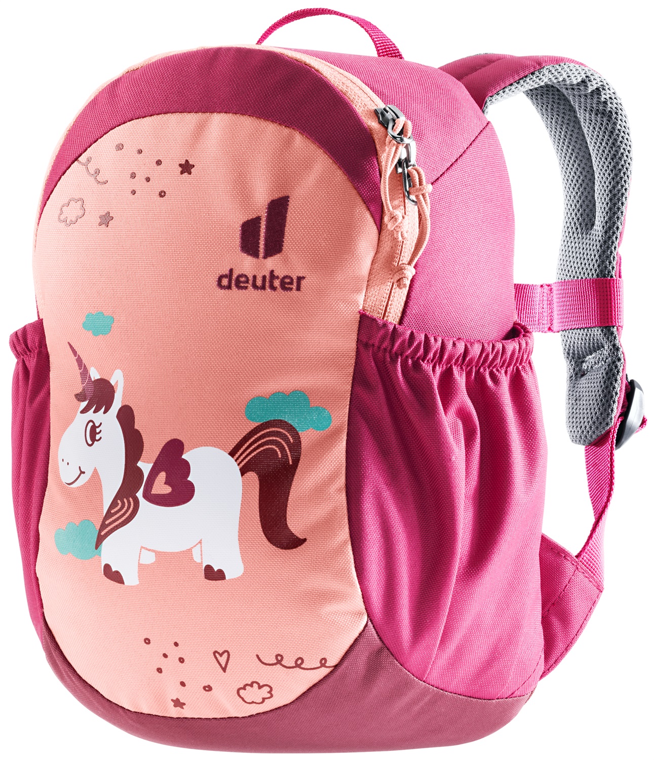 Deuter Pico Zaino per Bambini Unisex Kids Bloom-Ruby 5 L con Schienale Imbottito e Spallacci a S