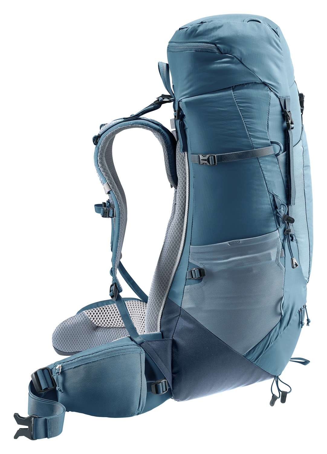 Deuter Aircontact Lite 40 10 - Zaino da trekking leggero con sistema di trasferimento del carico e regolazione Variquick