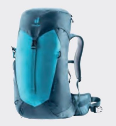 Deuter AC Lite 22 SL - Zaino da escursionismo da donna, 22 L, Blu, con sistema dorsale Aircomfort e supporto per occhiali