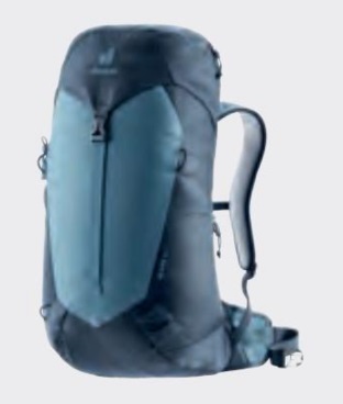 Deuter AC Lite 24 - Zaino da escursionismo 24 L Blu marino con sistema dorsale Aircomfort