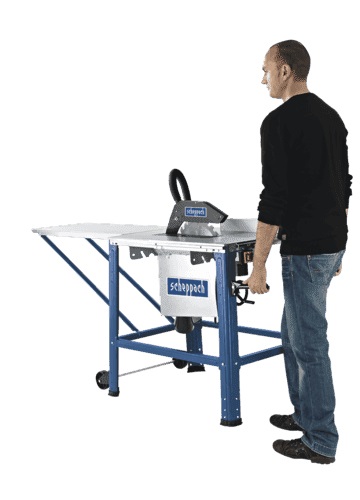 Scheppach HS120O - Tavolo Circolare Sega 2200W, Motore a Induzione, Compatto