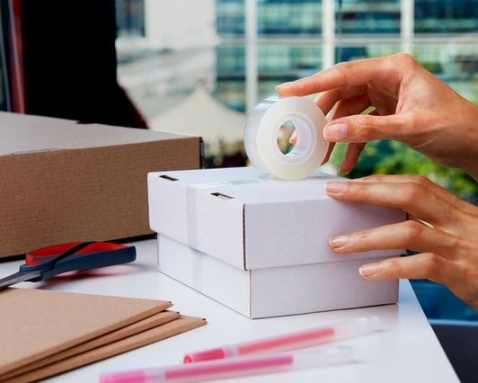 Scotch Nastro adesivo Crystal 600 Supertrasparente 19 mm x 33 m - Value Pack 7 1 Rotoli