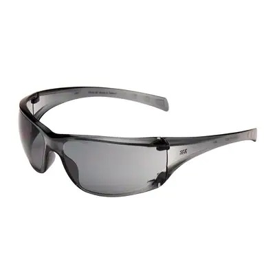 3M Occhiali di protezione Virtua AP - Policarbonato Grigio, Design Unisex, Protezione Laterale Integrata, Antigraffio