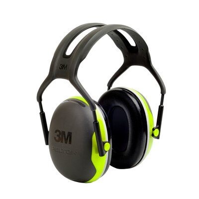 3M Peltor X1A Cuffia Antirumore A Padiglione SNR 27 dB Verde/Nero