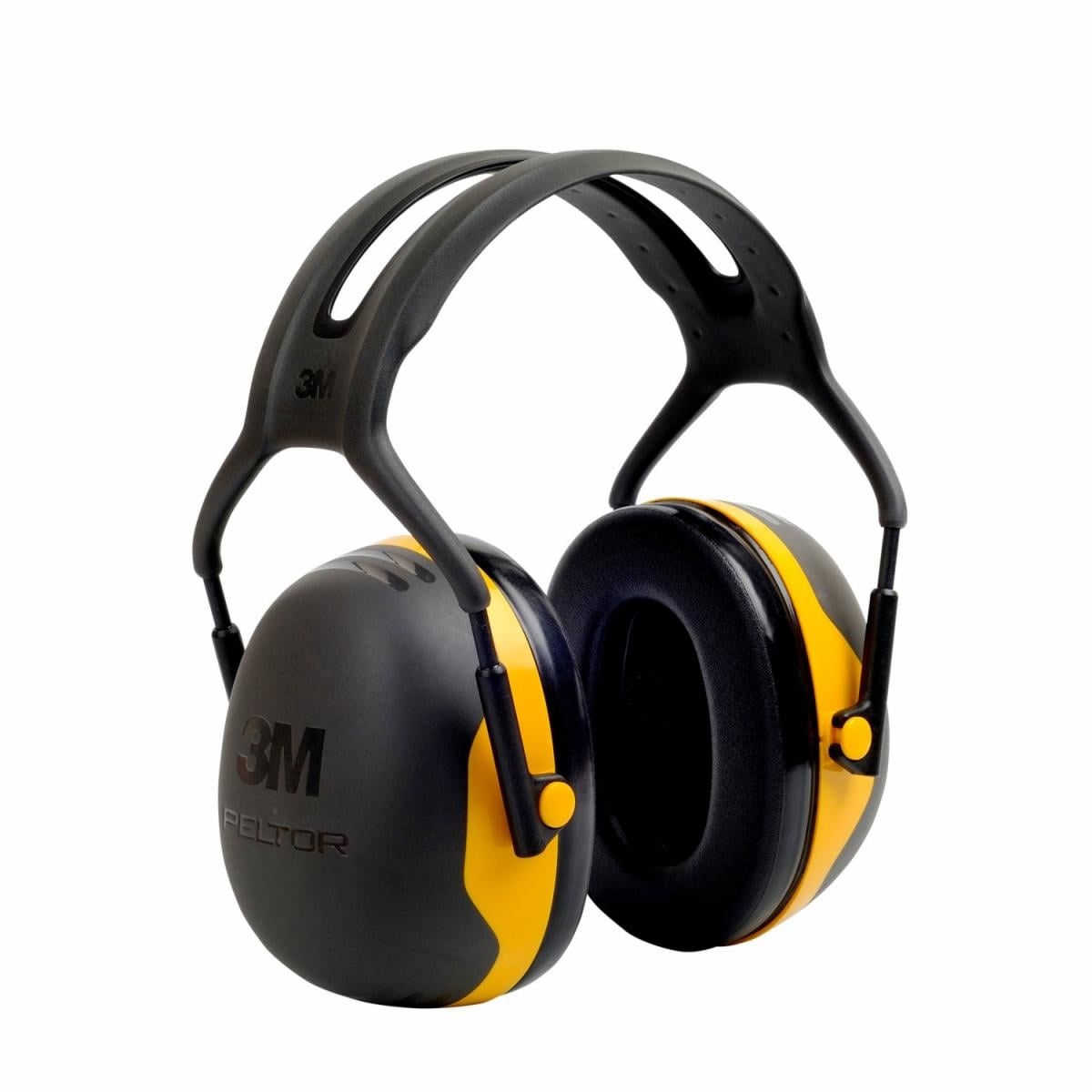 3M Cuffia Antirumore Peltor X2A - SNR 31 dB, Nero/Giallo, Bardatura Isolata Elettricamente