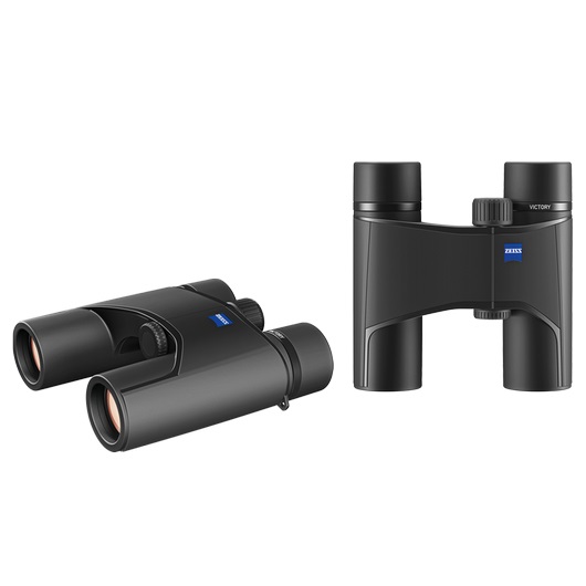 ZEISS Victory Pocket 10x25 Binocolo Tascabile Schmidt-Pechan Nero - Resistente all'Acqua, 290 g