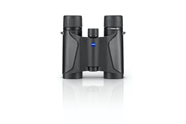 ZEISS Terra ED Pocket 10x25 Binocolo Nero - Resistente all'acqua, Tascabile, Immagini Nitide, Garanzia 5 Anni