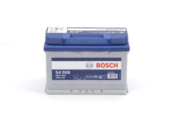 Bosch S4 Batteria Auto 74 Ah 12 V 680 A - Polarità Destra ( ) - Dimensioni 278x175x190 mm
