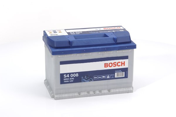 Bosch S4 Batteria Auto 74 Ah 12 V 680 A - Polarità Destra ( ) - Dimensioni 278x175x190 mm