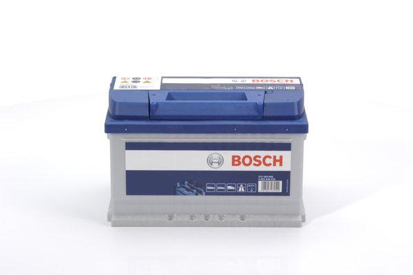 Bosch S4 026 Batteria per Auto 70 Ah 12 V 630 A - Tecnologia al Piombo Acido, Dimensioni 261x175x220 mm, per Veicoli Senza Sistema Start/Stop