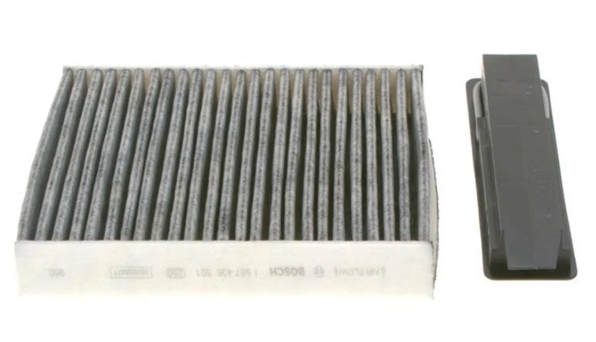 BOSCH Filtro Abitacolo ai Carboni Attivi 1 987 435 501 - Protezione Antipolline e Filtraggio Gas Nocivi