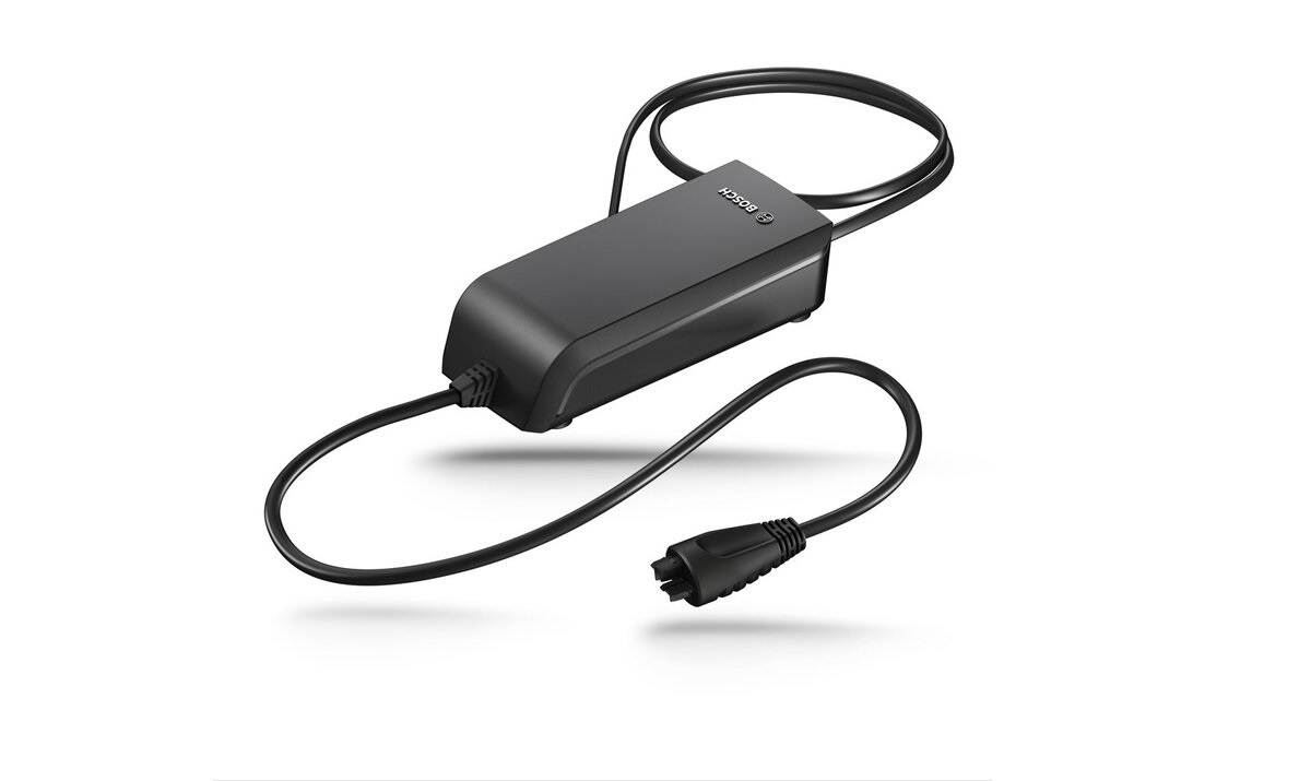 Bosch Caricabatterie Rapido 6A per E-Bike - Nero, Compatibile con PowerTube e Powerpack