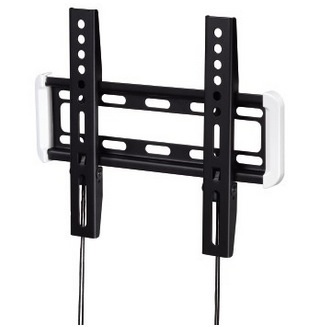 Hama Supporto da Parete per TV LCD/Plasma 118632, Compatibile con Schermi da 48 a 117 cm, Design Piatto e Moderno, Nero