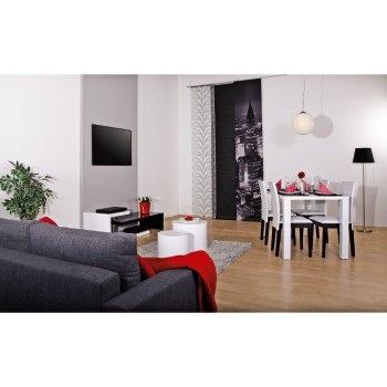 Hama Supporto da Parete per TV LCD/Plasma 118632, Compatibile con Schermi da 48 a 117 cm, Design Piatto e Moderno, Nero