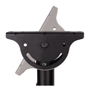 Hama 00118655 Supporto a soffitto per TV Nero - Compatibile con TV da 32