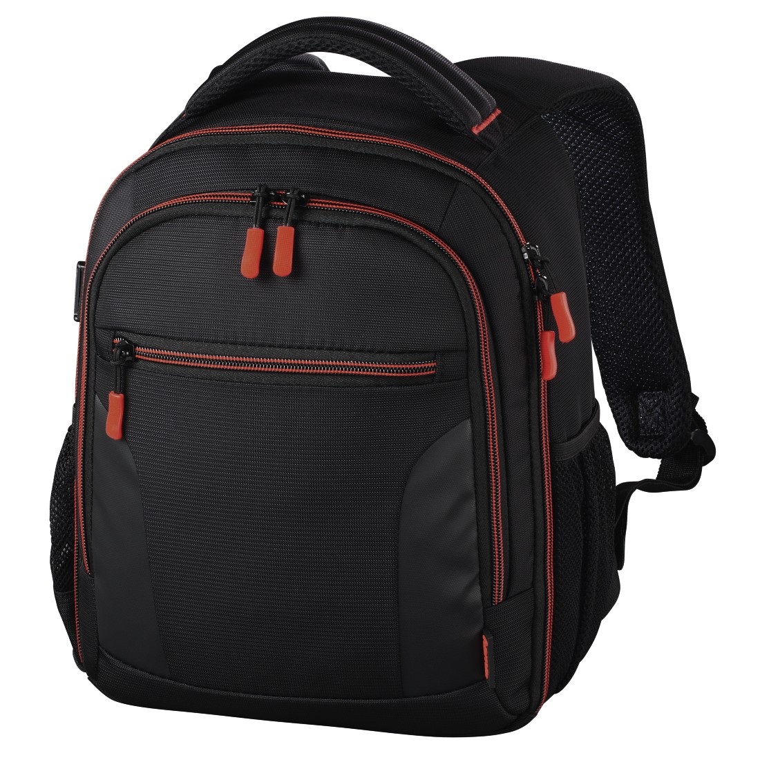 Hama Zaino Miami 150 Nero/Rosso - Ideale per scuola e tempo libero