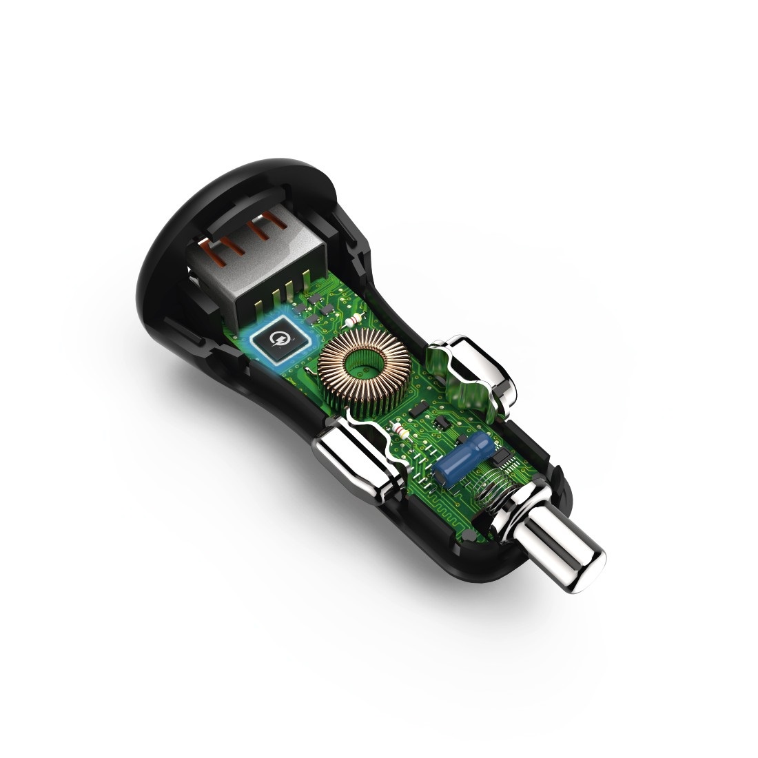 Hama Set Caricatore da Auto e Cavo Micro USB 3A - Ricarica Sicura per Smartphone e Tablet