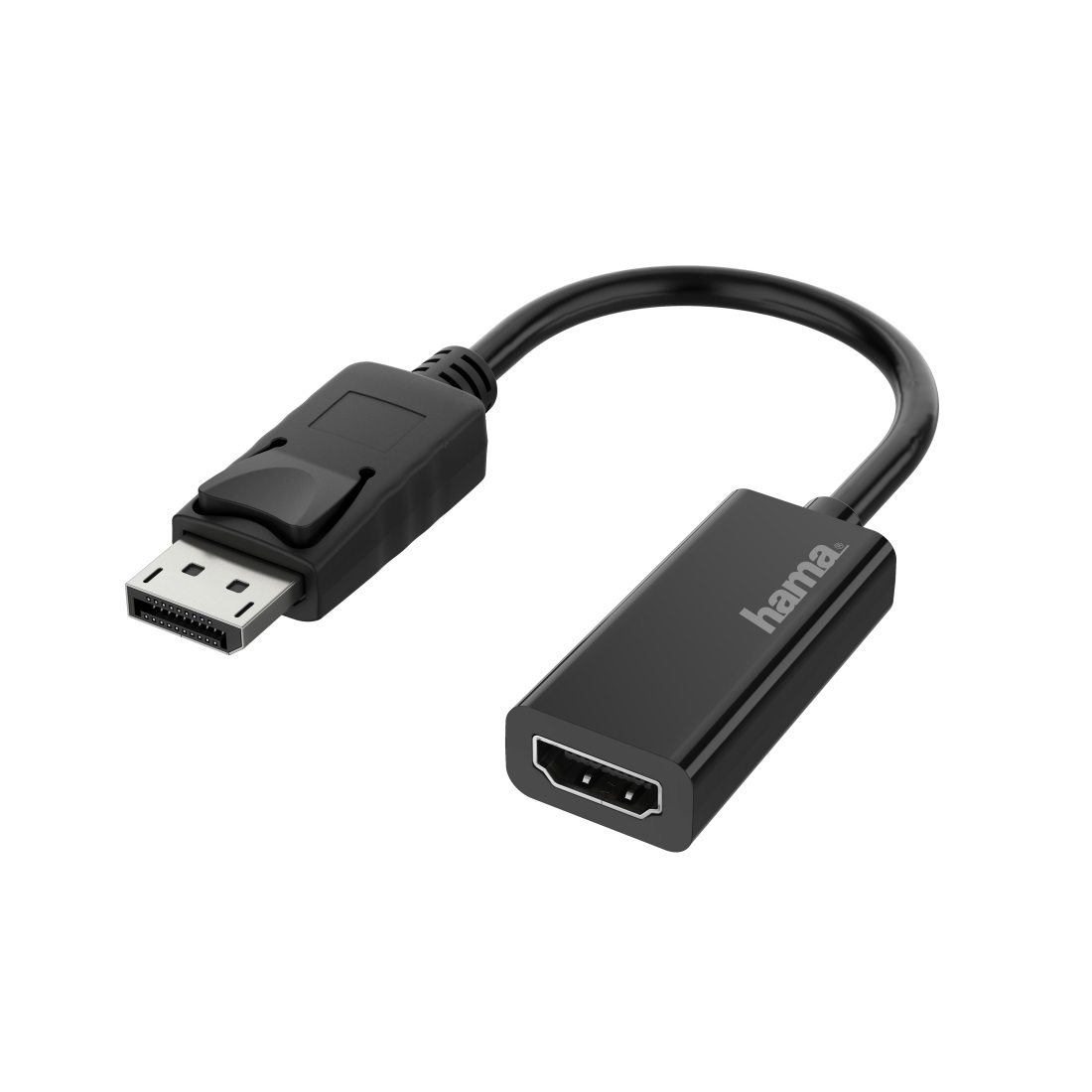 Hama Adattatore DisplayPort a HDMI 4K Ultra HD, Maschio-Femmina, Nero