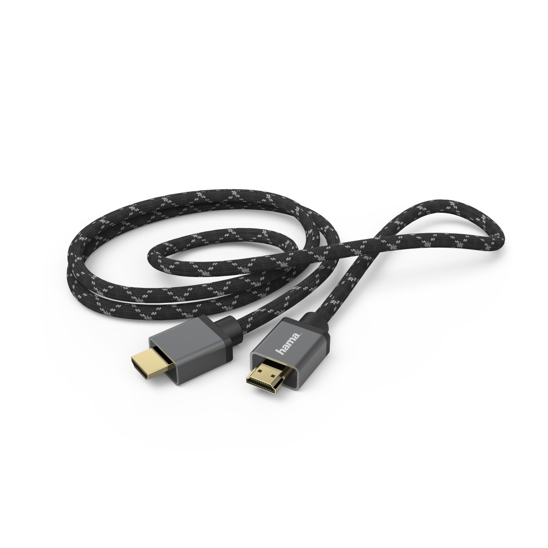 Hama Cavo HDMI Ultra HD 8K, Ultra High Speed con Ethernet, 3 metri, maschio - maschio, connettori dorati, metallo, 120 MHz