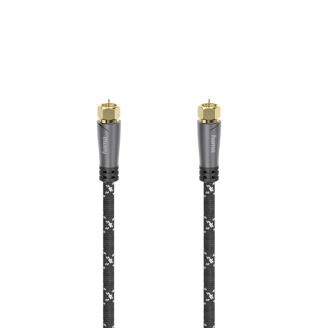 Hama Cavo Coassiale Satellitare 1,5 m F Maschio F - Metallo Oro 120dB