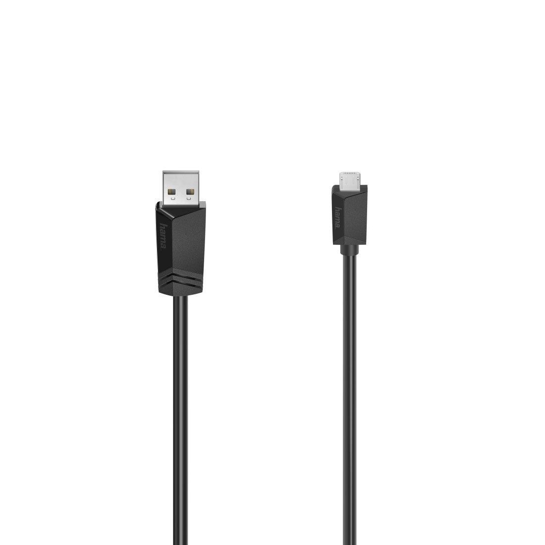 Hama Cavo USB A M / USB Micro B M, USB 2.0, 1,5 metri, 480 Mbps, 3 A, doppia schermatura, nero