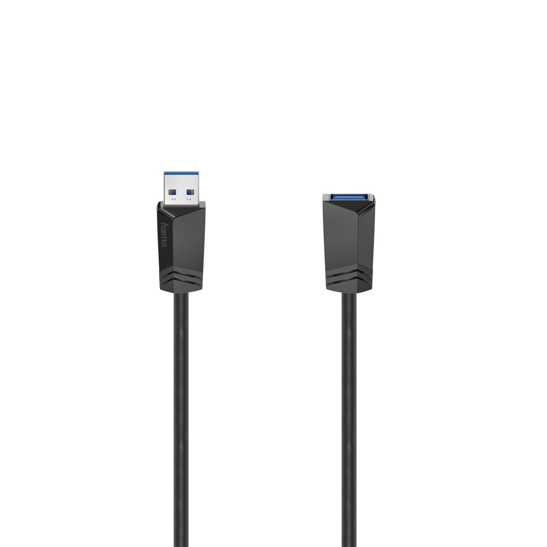 Hama Cavo Prolunga USB 3.0 A M / A F, 1,5 metri, 5 Gbps, Nero, Schermato