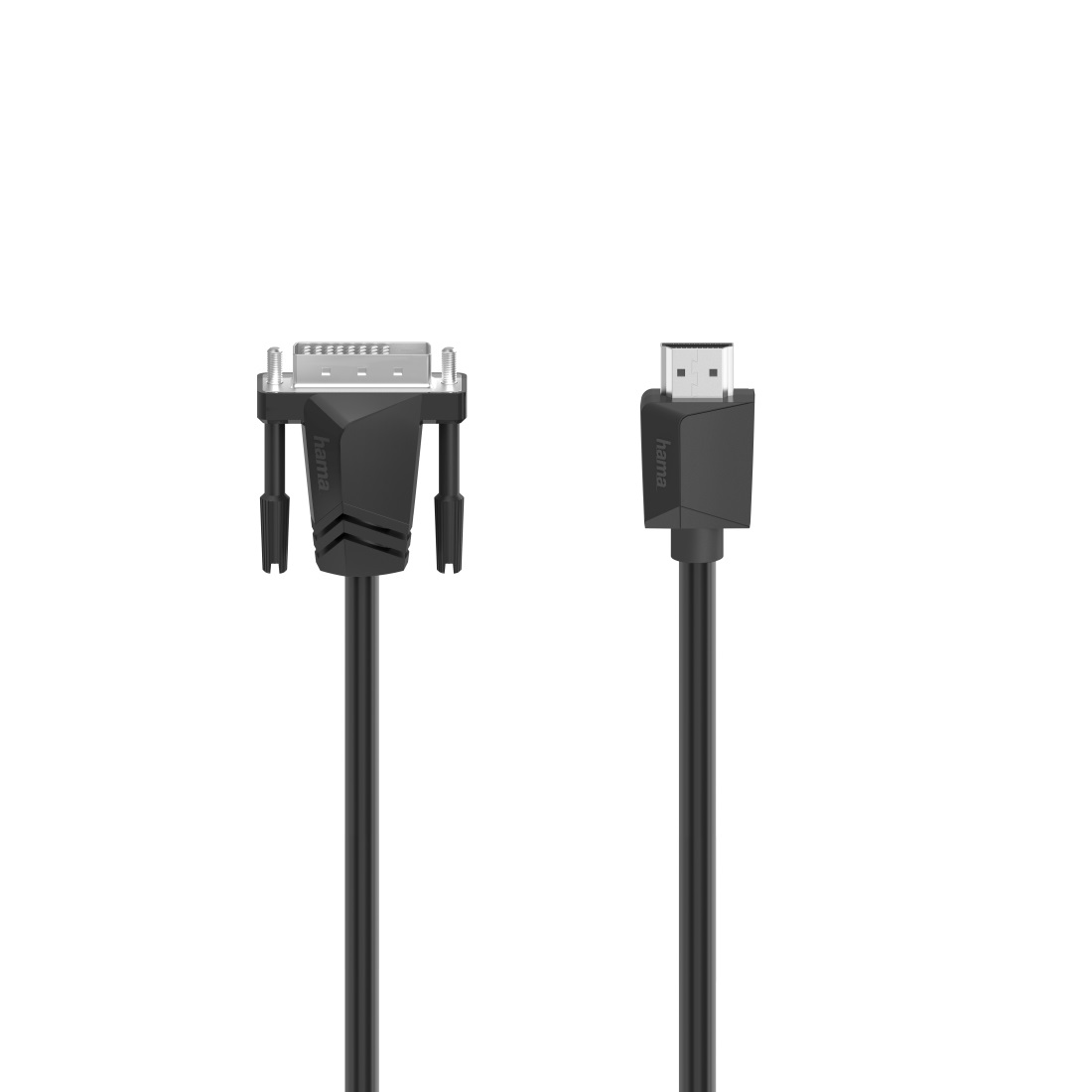 Hama Cavo Monitor HDMI M/DVI-D M, Single Link, 1,5 metri, Ultra HD 4K, HDMI Tipo A, DVI-I, Maschio, Nero